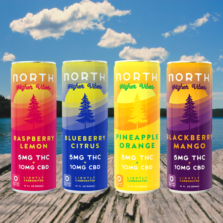 Buy THC + CBD Waters & Gummies | NORTH Canna Co.